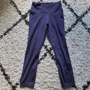 Nike Dri-Fit purple cropped leggings